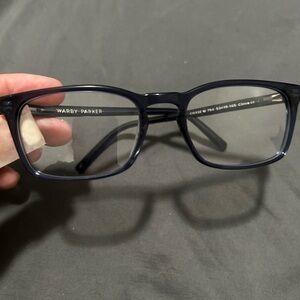 Warby Parker Navy Eyeglass Frames